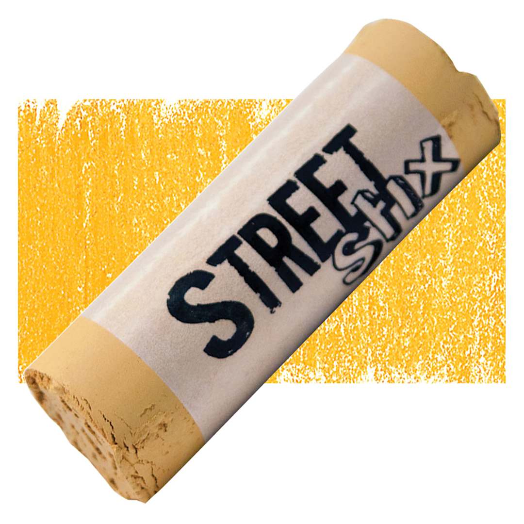 Open in modal - Richeson Street Stix Pavement Pastel - Yellow 80 pastel and swatch