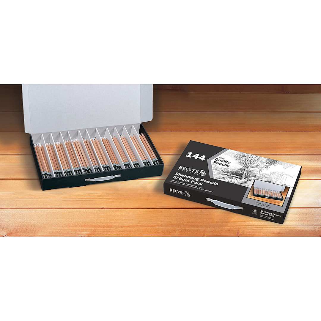 Open in modal - Reeves Sketch Pencil School Pack - Sketch Pencil Pack 