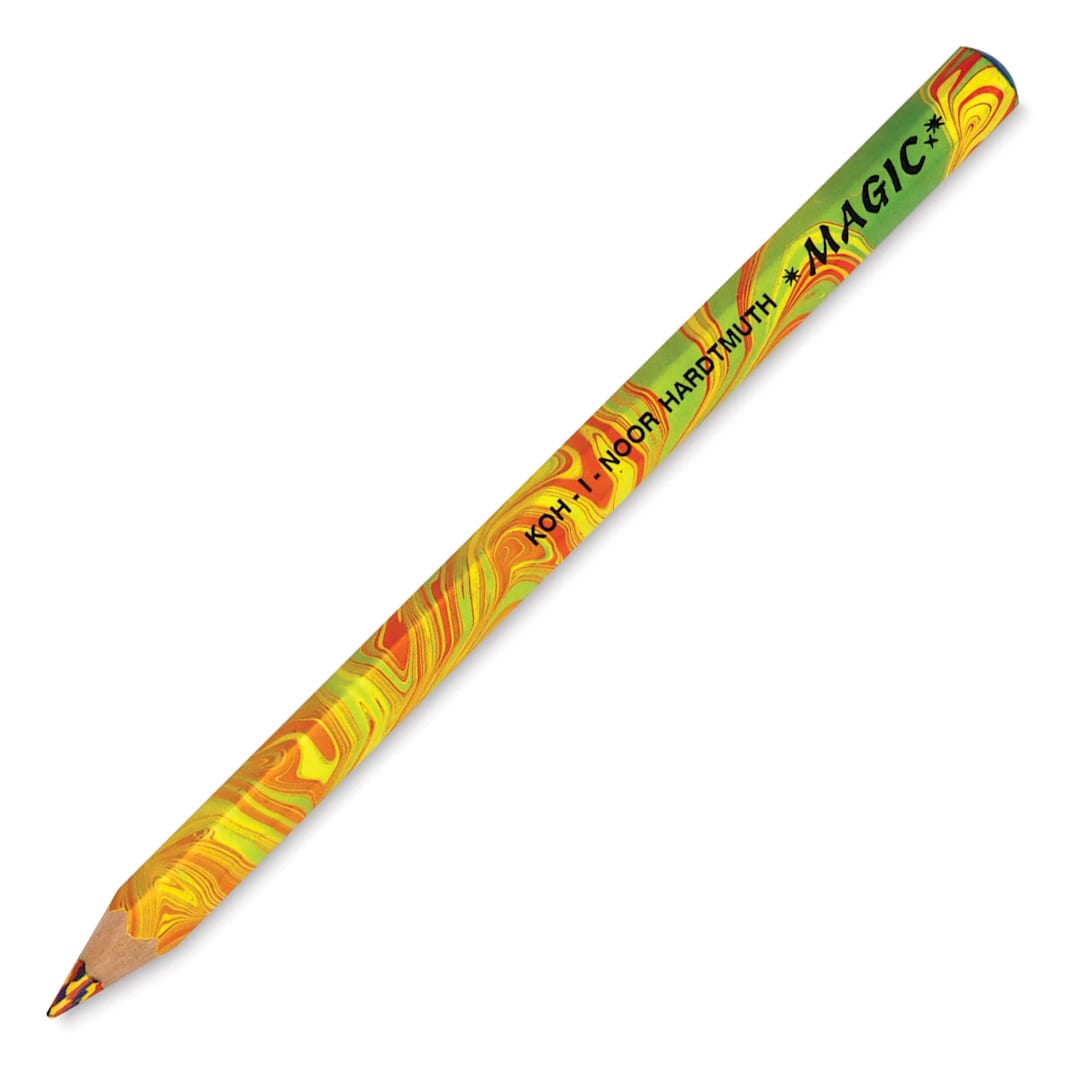 Open in modal - MAGIC FX Colored Pencil - Single Original Primary Colors pencil at angle