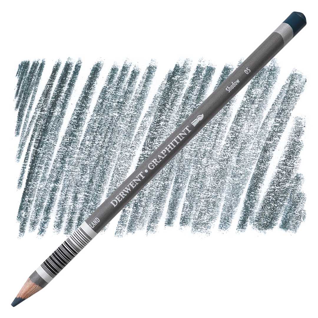 Open in modal - Derwent Graphitint Pencil - Shadow pencil and swatch