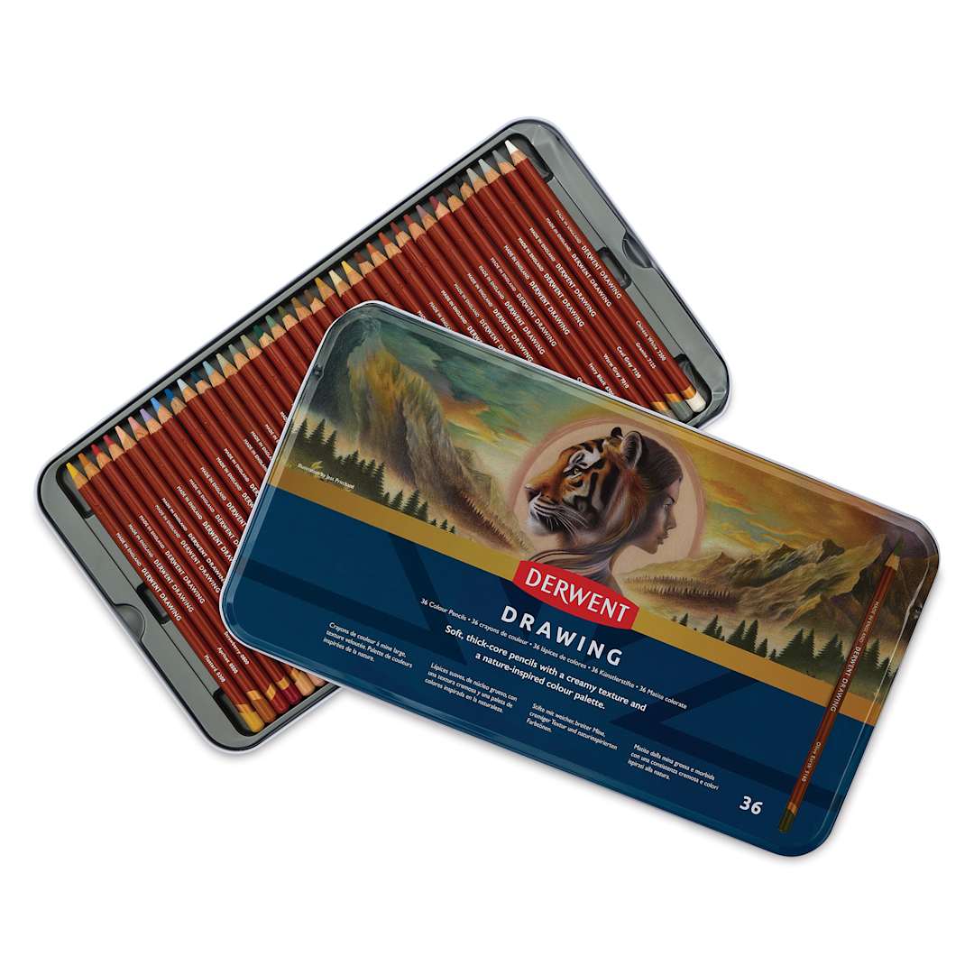 Open in modal - Derwent Drawing Pencils - Set of 36