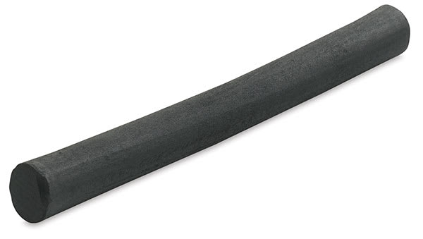 Open in modal - Vine Charcoal Jumbo Stick - single stick shown at slight angle