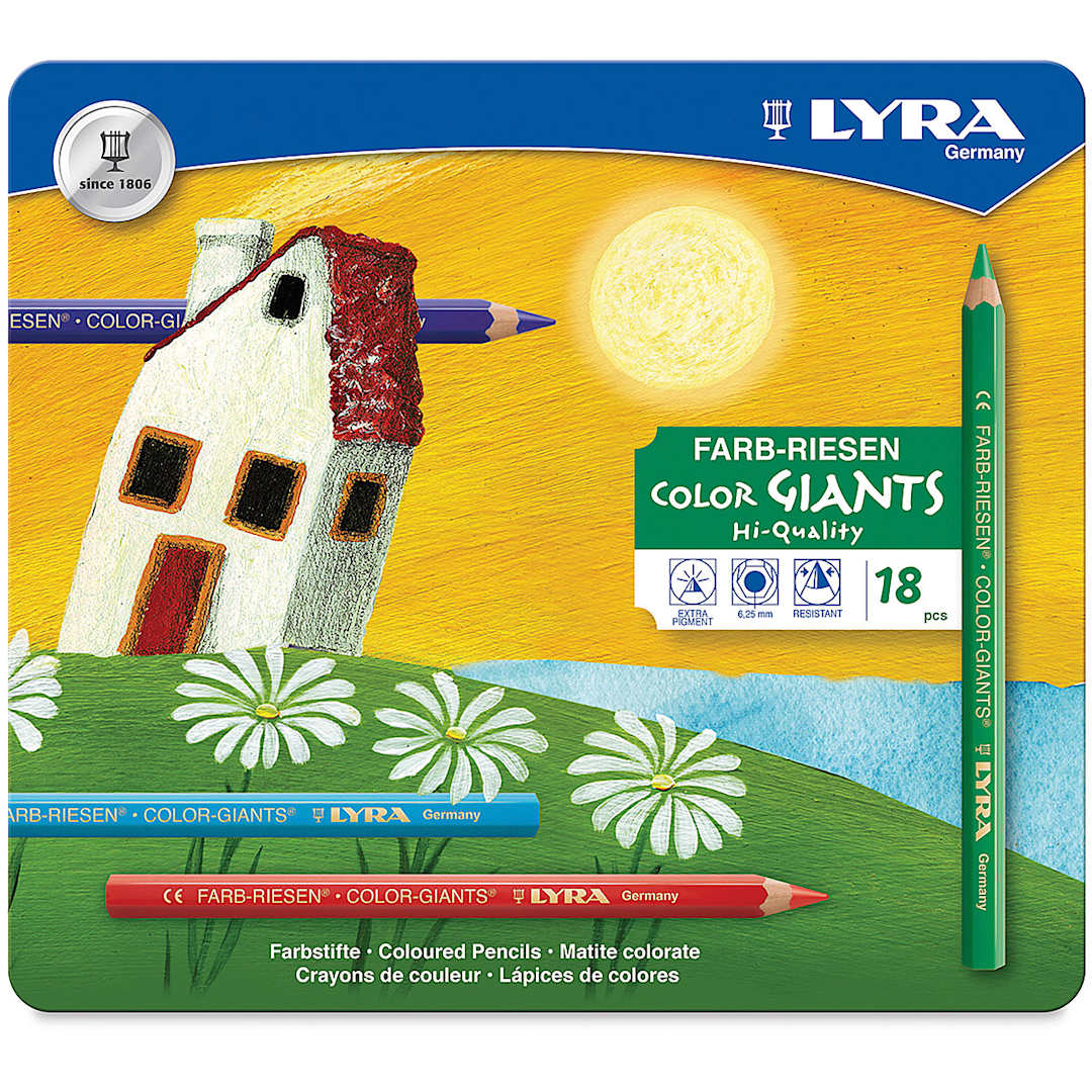 Open in modal - Lyra Color Giant Sets - Front of package of 18 Assorted Colors