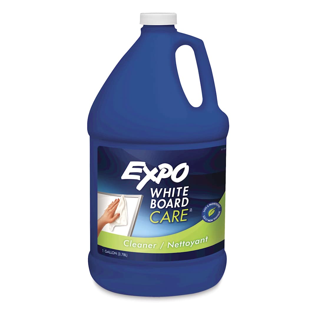 Open in modal - Expo Whiteboard Cleaner - Front of One Gallon Jug