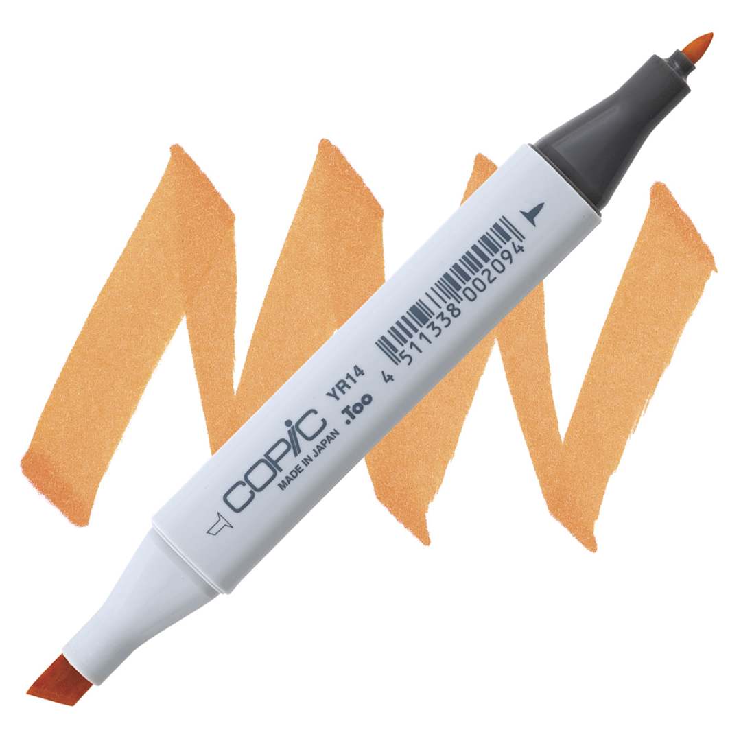 Open in modal - Copic Classic Marker - Caramel YR14 marker and swatch