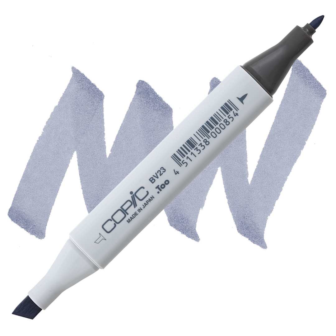 Open in modal - Copic Classic Marker - Gray Bluish Lavender BV23 marker and swatch