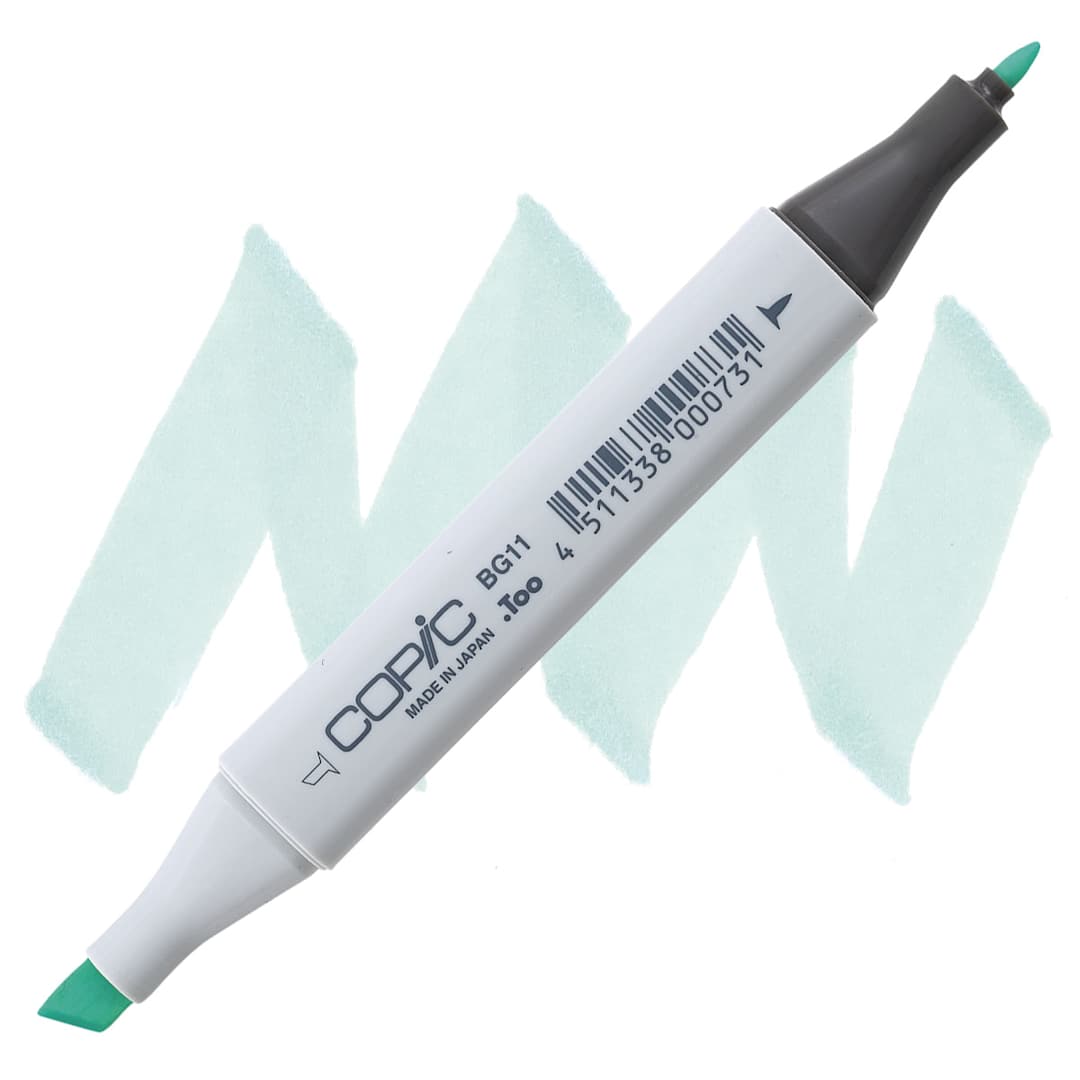 Open in modal - Copic Classic Marker - Moon White BG11 marker and swatch