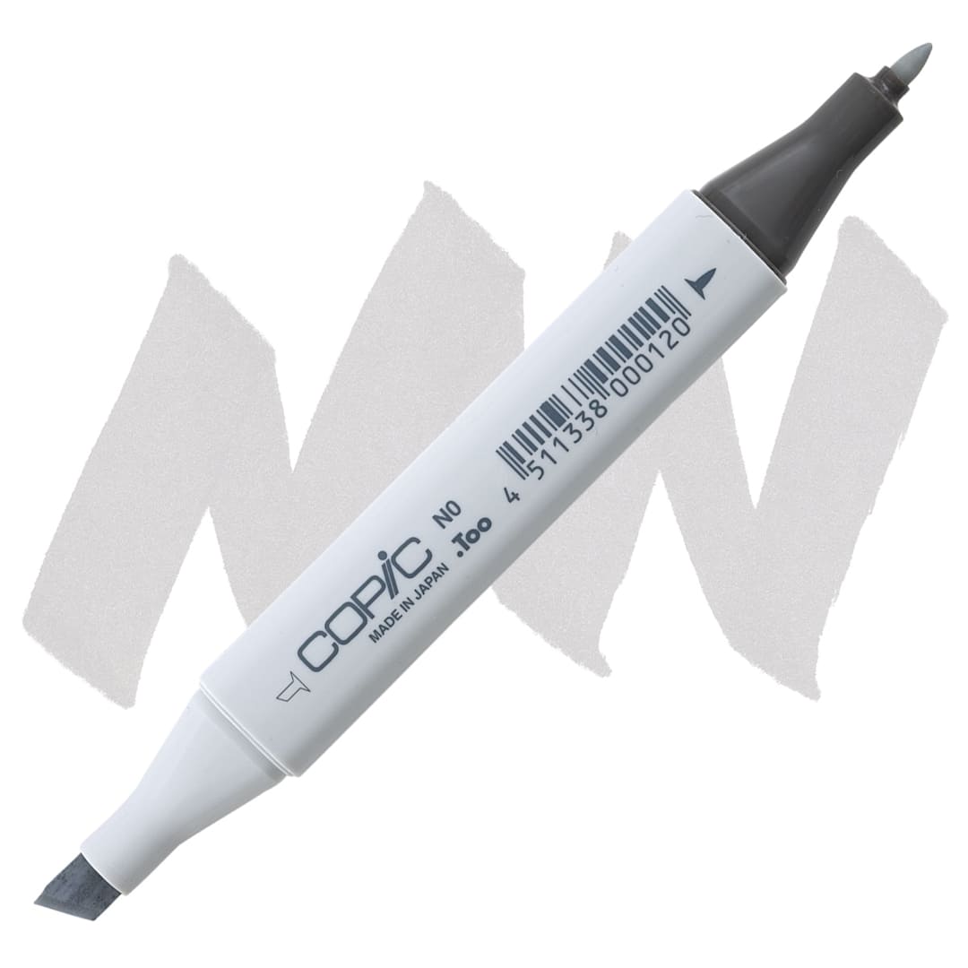 Open in modal - Copic Classic Marker - Neutral Gray N-0 marker and swatch