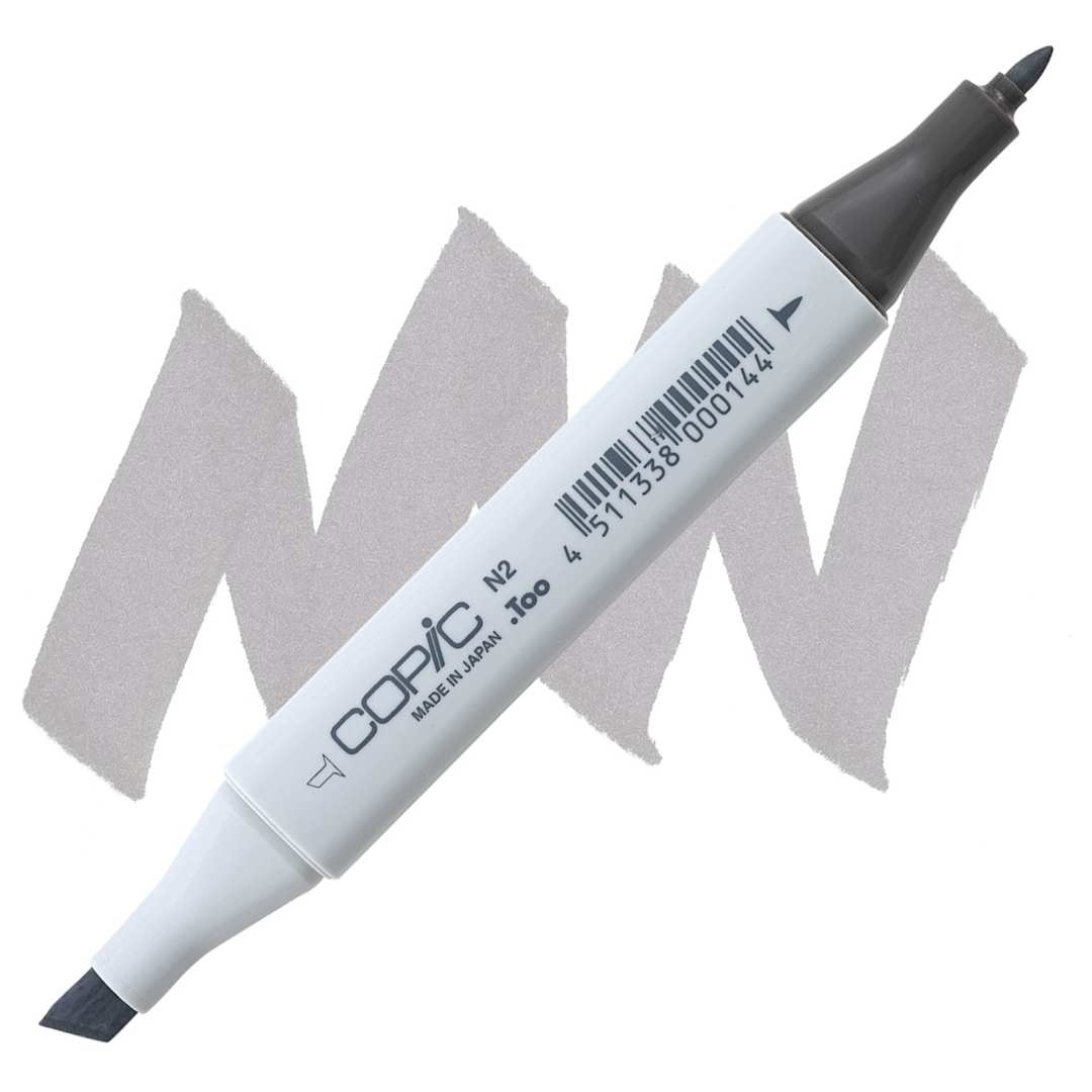 Open in modal - Copic Classic Marker - Neutral Gray N-2 marker and swatch