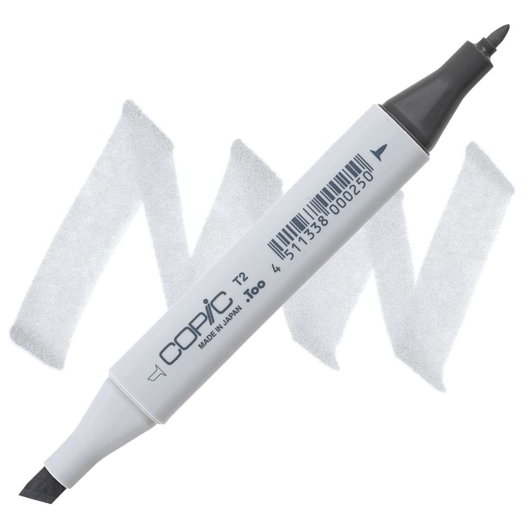 Open in modal - Copic Classic Marker - Toner Gray T-2 marker and swatch