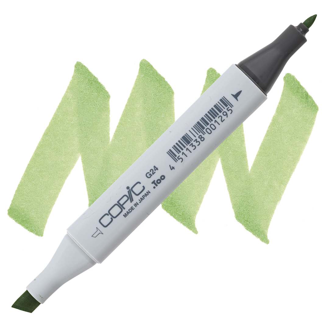 Open in modal - Copic Classic Marker - Willow G24 marker and swatch
