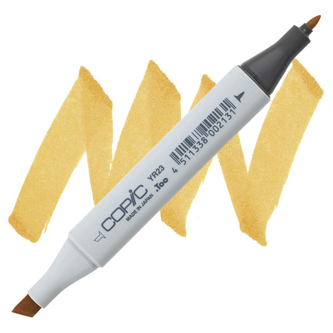 Open in modal - Copic Classic Marker - Yellow Ochre YR23 marker and swatch