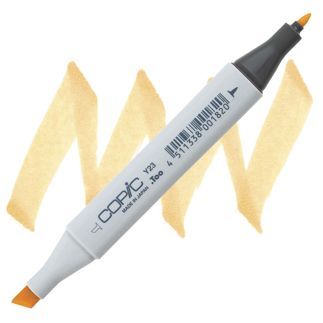 Open in modal - Copic Classic Marker - Yellowish Beige Y23 marker and swatch