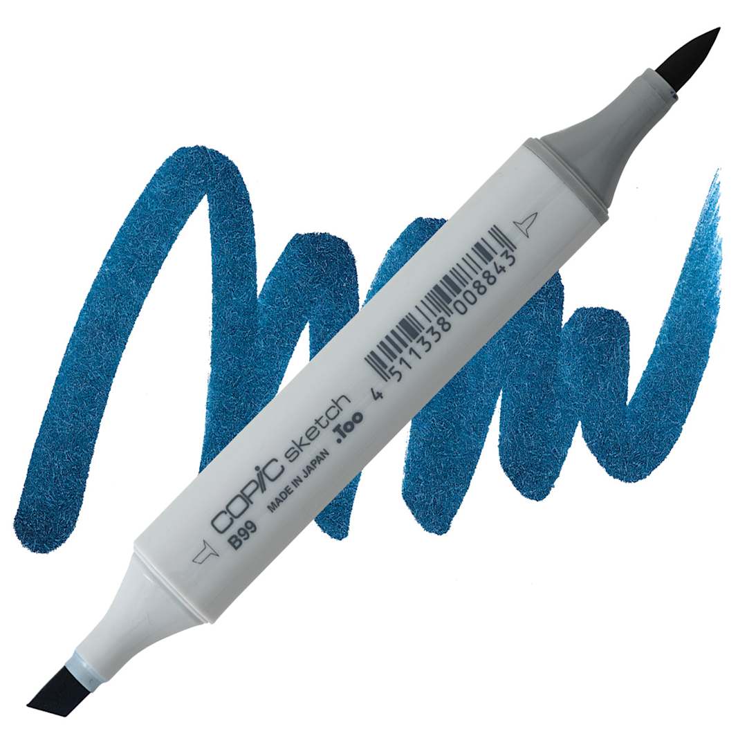 Open in modal - Copic Sketch Marker - Agate B99 marker and swatch
