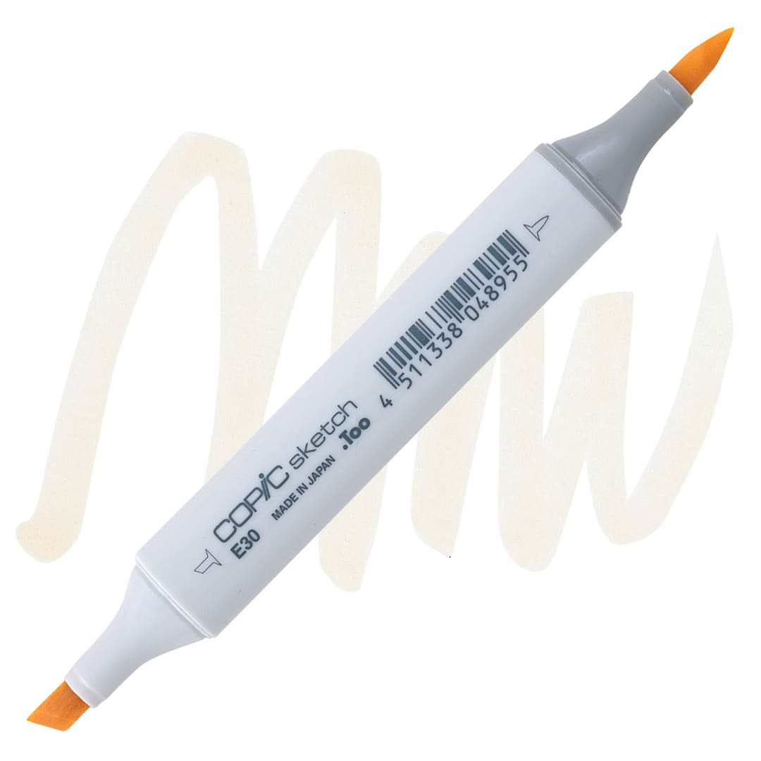 Open in modal - Copic Sketch Marker - Bisque E30 marker and swatch