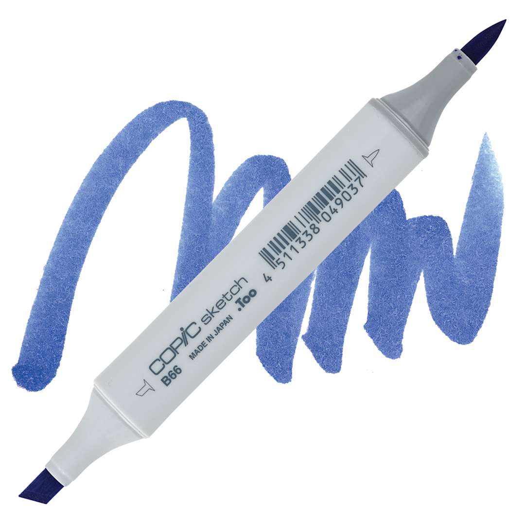 Open in modal - Copic Sketch Marker - Clematis B66 marker and swatch