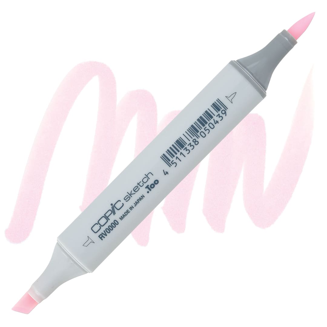 Open in modal - Copic Sketch Marker - Evening Primrose RV0000 marker and swatch