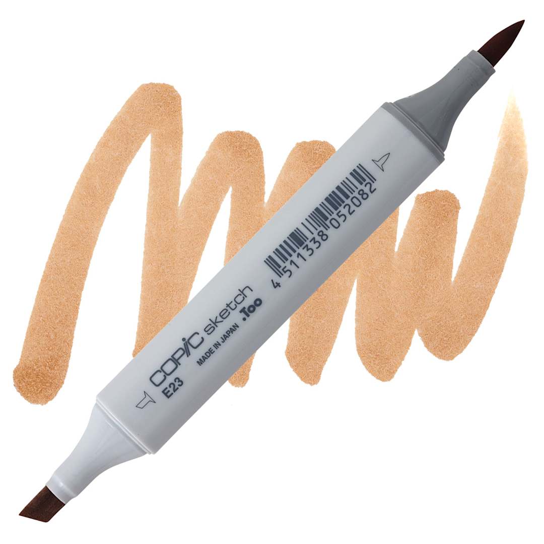 Open in modal - Copic Sketch Marker - Hazelnut marker and swatch