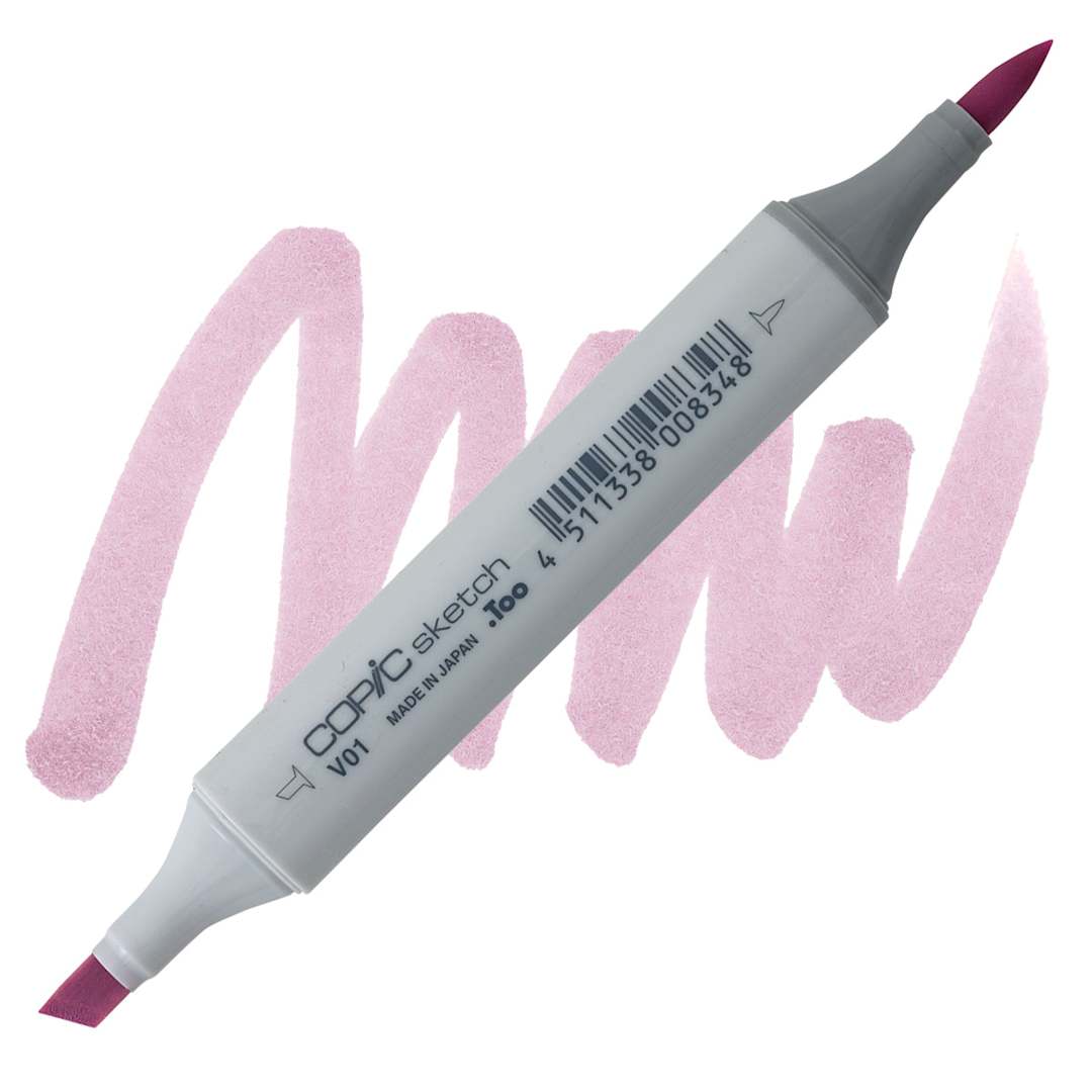 Open in modal - Copic Sketch Marker - Heath V01 marker and swatch