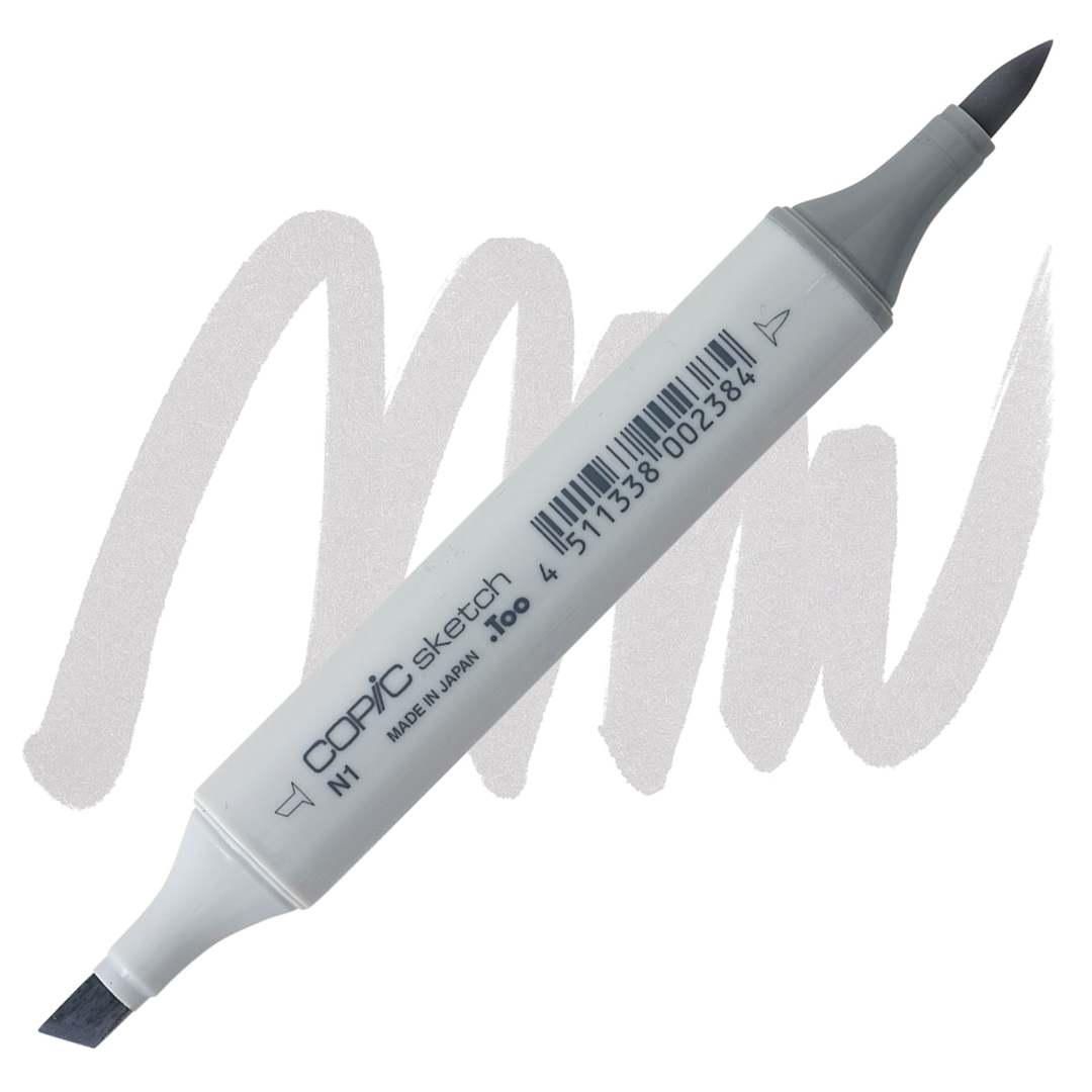 Open in modal - Copic Sketch Marker - Neutral Gray 1 marker and swatch