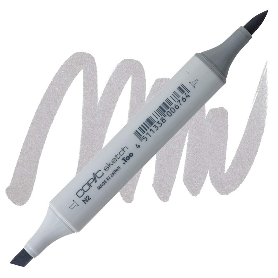 Open in modal - Copic Sketch Marker - Neutral Gray 2 marker and swatch