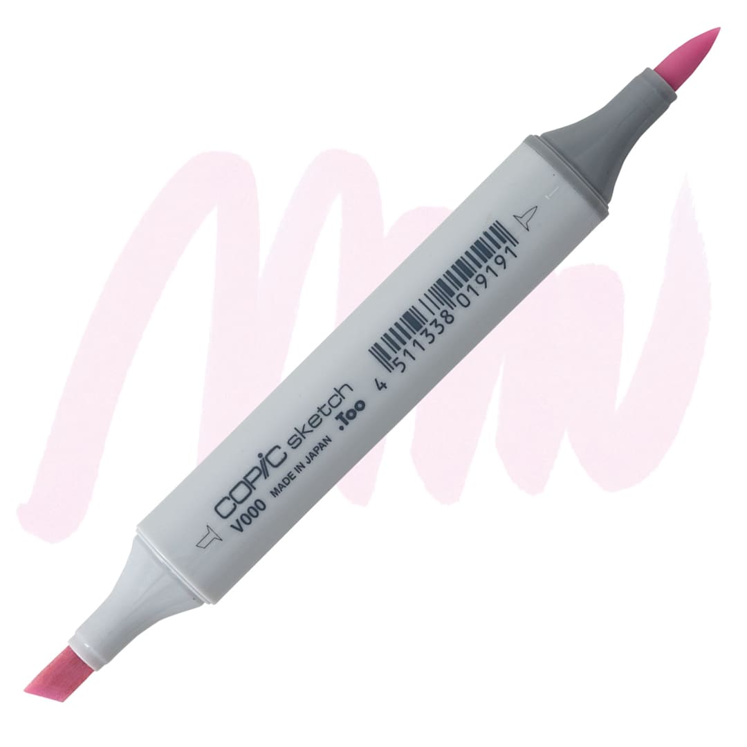 Open in modal - Copic Sketch Marker - Pale Heath V000 marker and swatch
