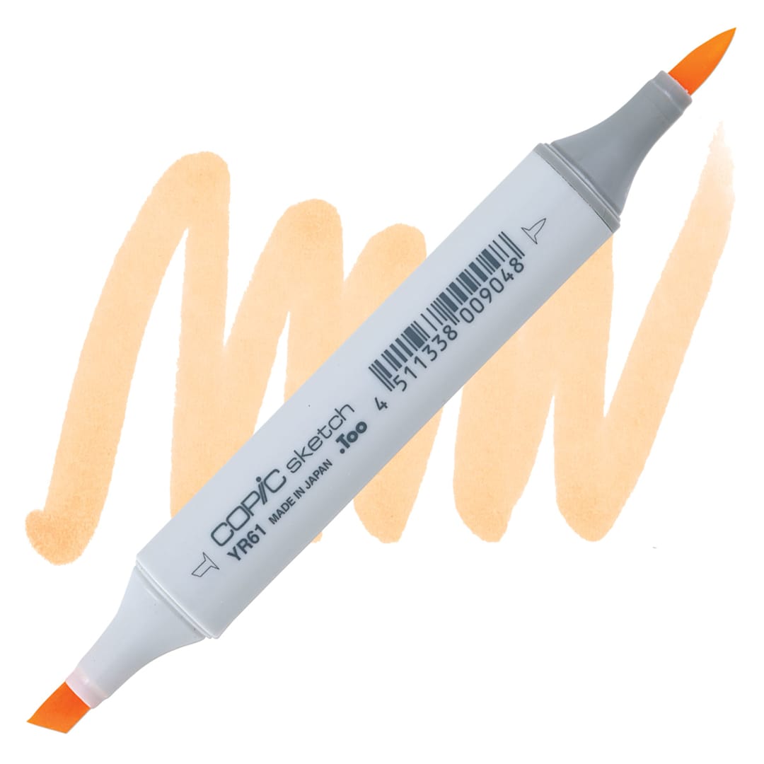 Open in modal - Copic Sketch Marker - Spring Orange YR61 marker and swatch