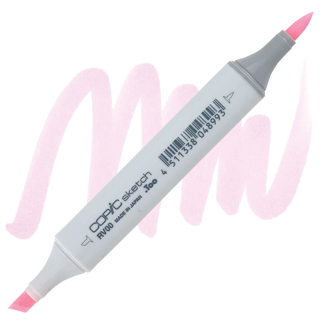 Open in modal - Copic Sketch Marker - Water Lily RV00 marker and swatch