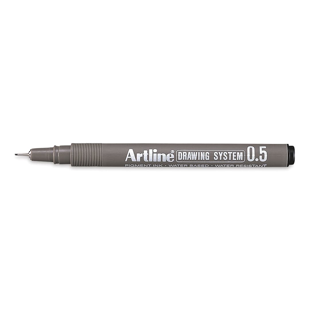 Open in modal - Artline Drawing Pen - 0.5 mm Tip, Black
