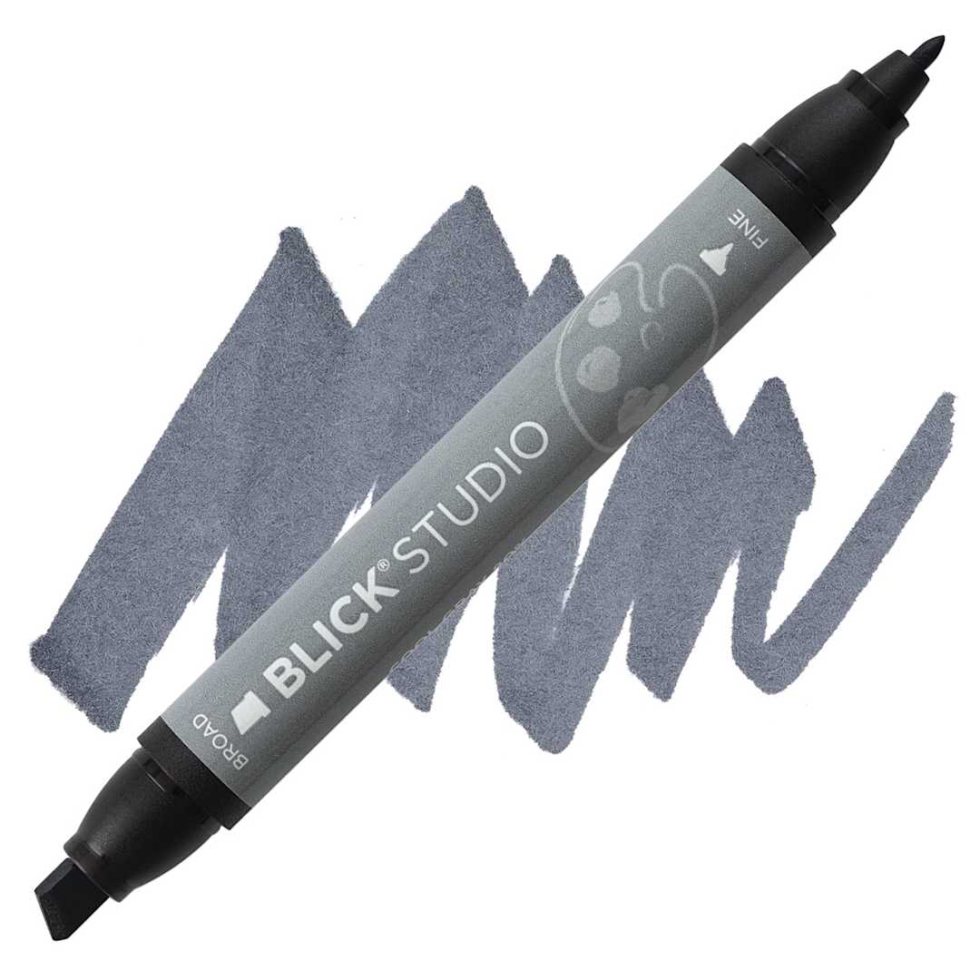 Open in modal - Blick Studio Marker - Cool Gray 80% marker and swatch
