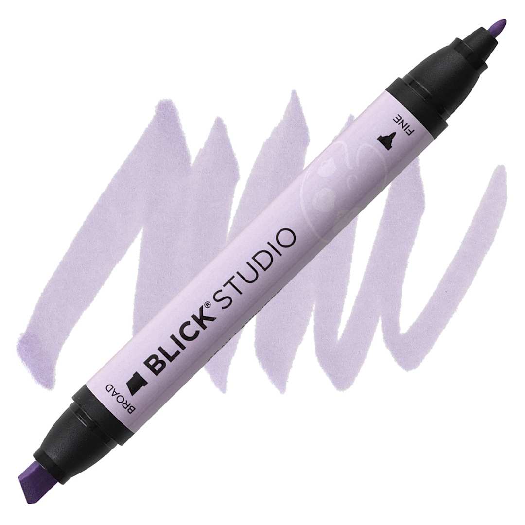 Open in modal - Blick Studio Marker - Gray Lavender marker and swatch