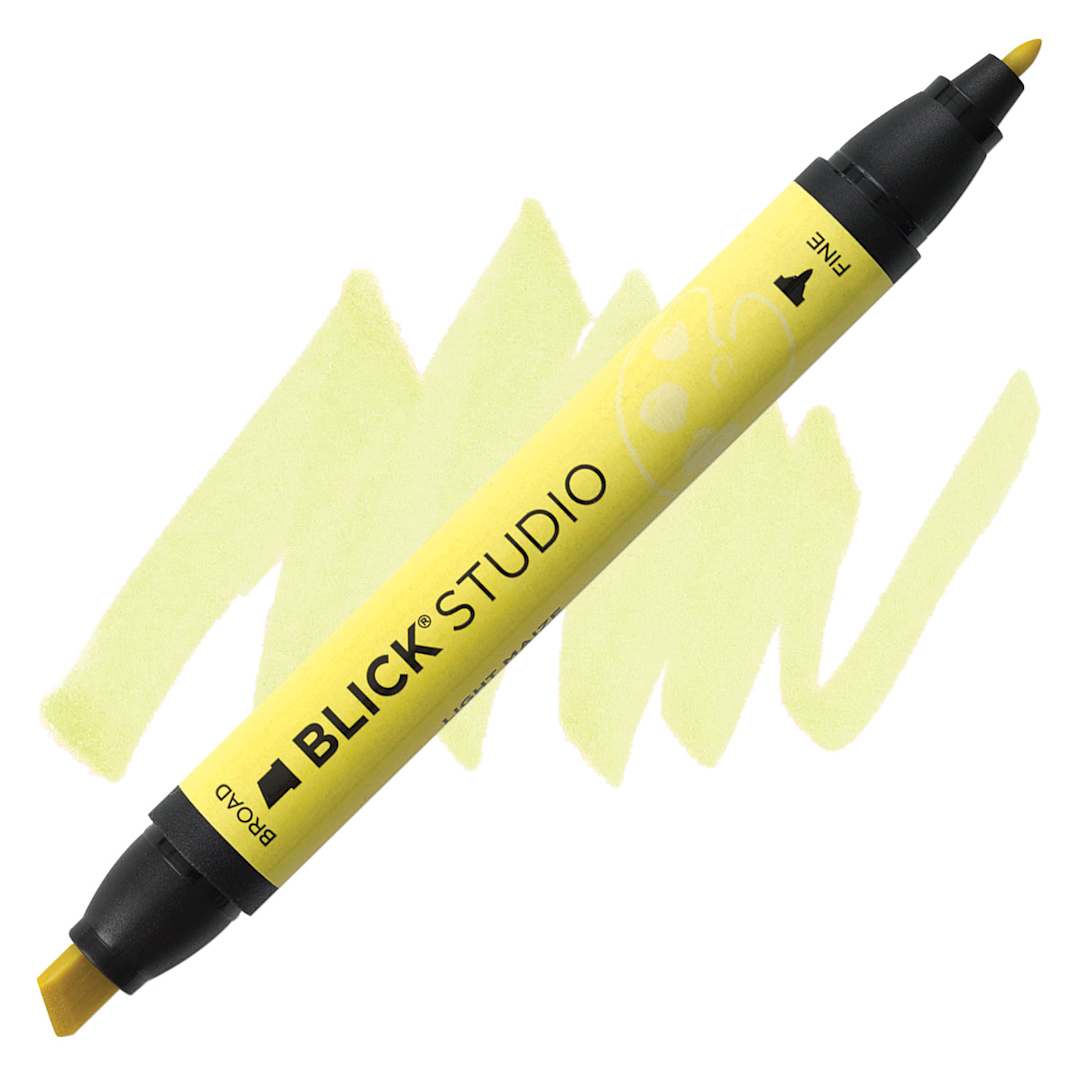 Open in modal - Blick Studio Marker - Light Maize marker and swatch
