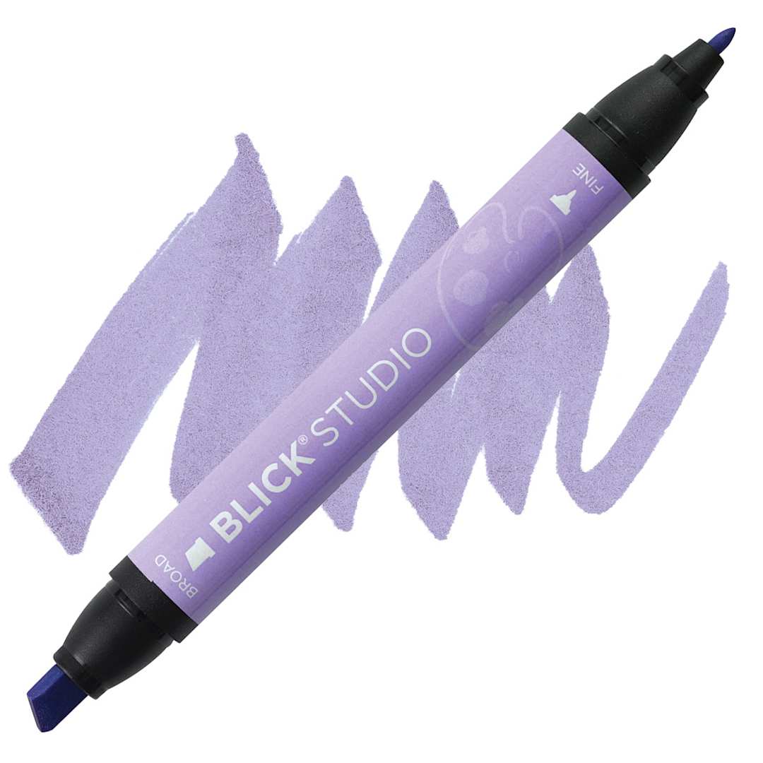 Open in modal - Blick Studio Marker - Lilac marker and swatch
