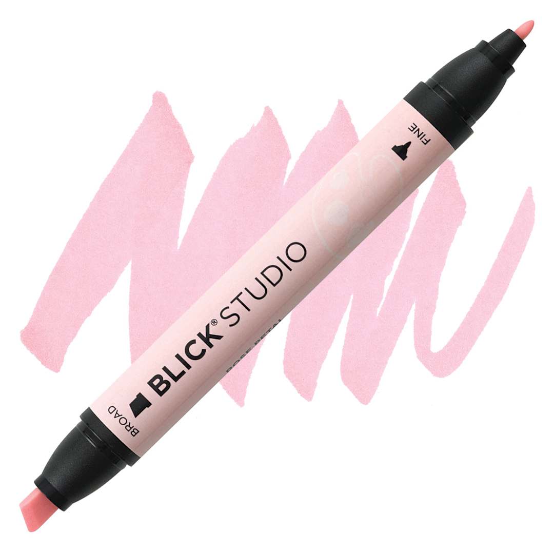 Open in modal - Blick Studio Marker - Rose Petal marker and swatch