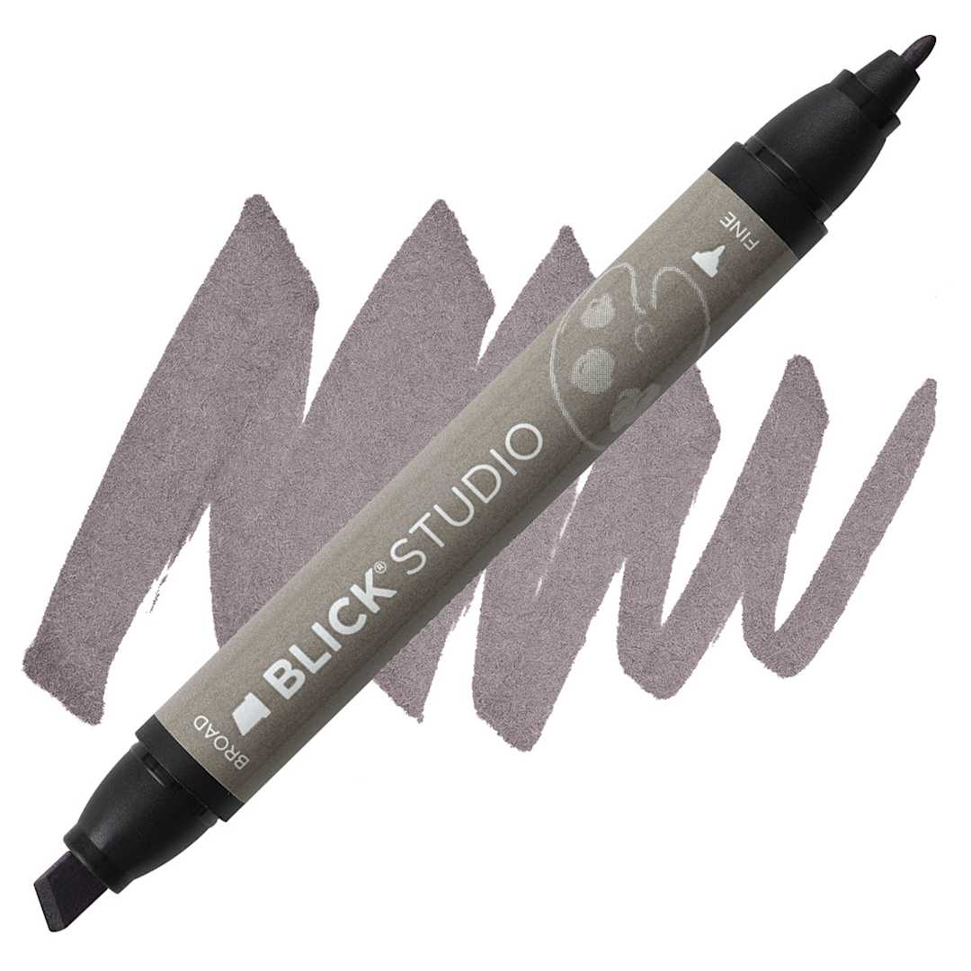 Open in modal - Blick Studio Marker - Warm Gray 70% marker and swatch