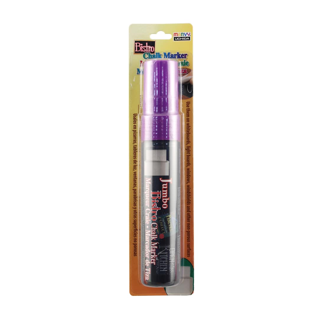 Open in modal - Uchida Bistro Chalk Marker Fluorescent Violet - Peggable