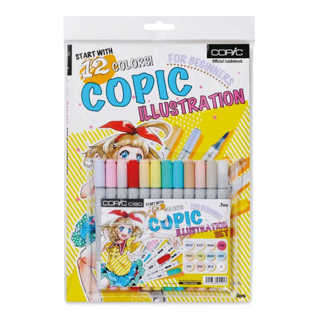 Open in modal - Copic Ciao Illustration for Beginners Set