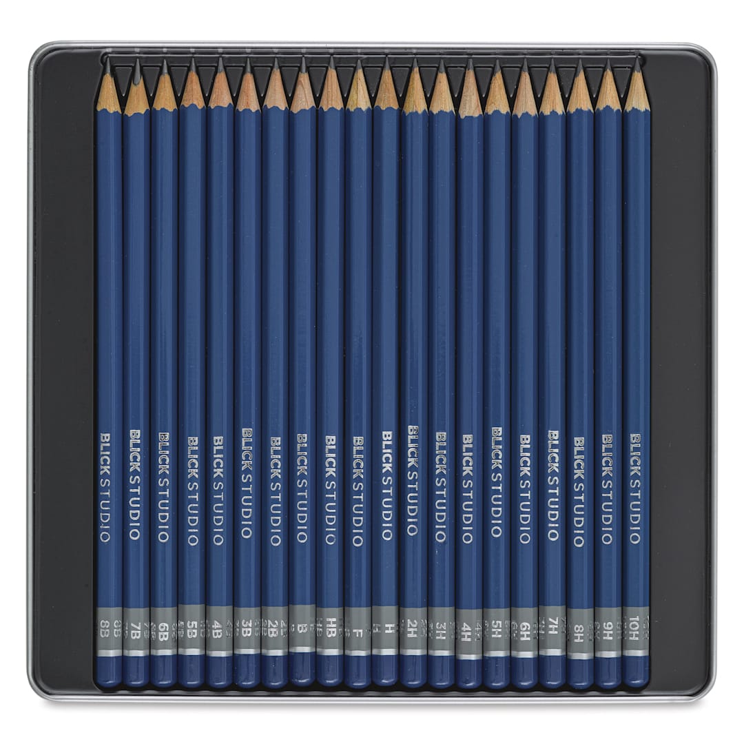 Open in modal - Blick Studio Drawing Pencils - Set of 20