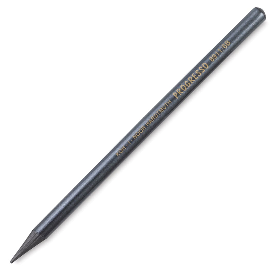 Open in modal - Koh-I-Noor Progresso Woodless Graphite Pencil - 6B