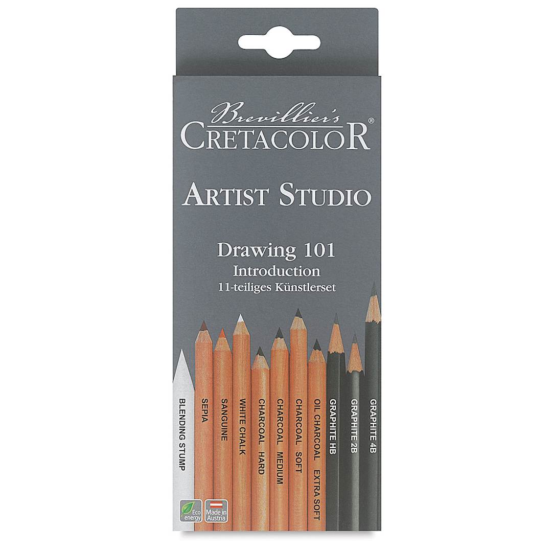 Open in modal - Cretacolor Teacher's Choice Sets - Front of package of Drawing 101 Set