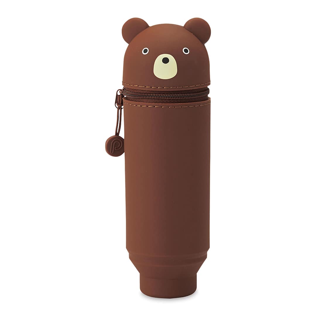 Open in modal - PuniLabo Stand Up Pen Case - Bear