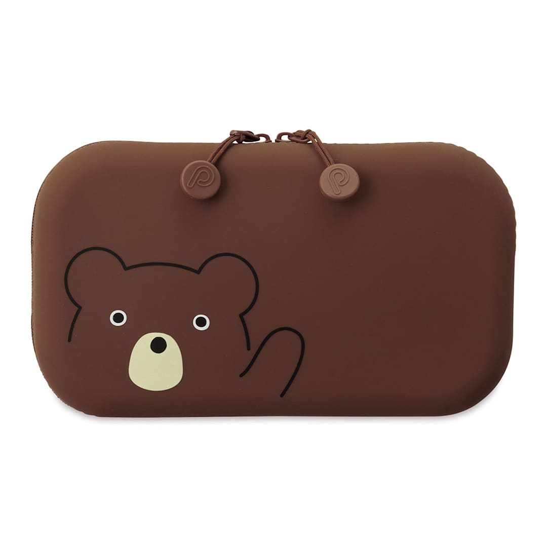 Open in modal - PuniLabo Zipper Pouch - Brown Bear