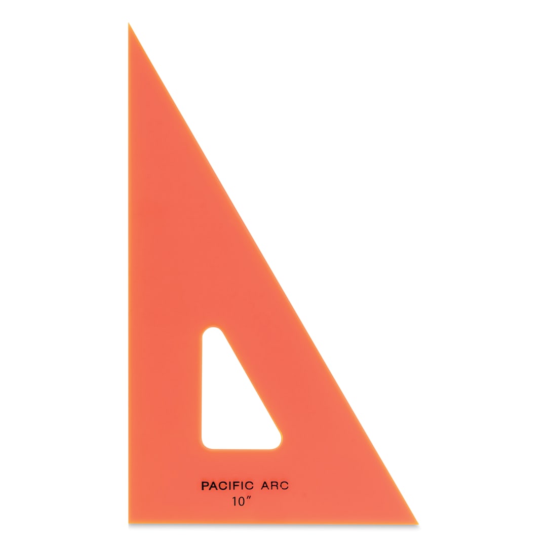 Open in modal - Pacific Arc Professional Fluorescent Triangle - 10", 30-60 Degree