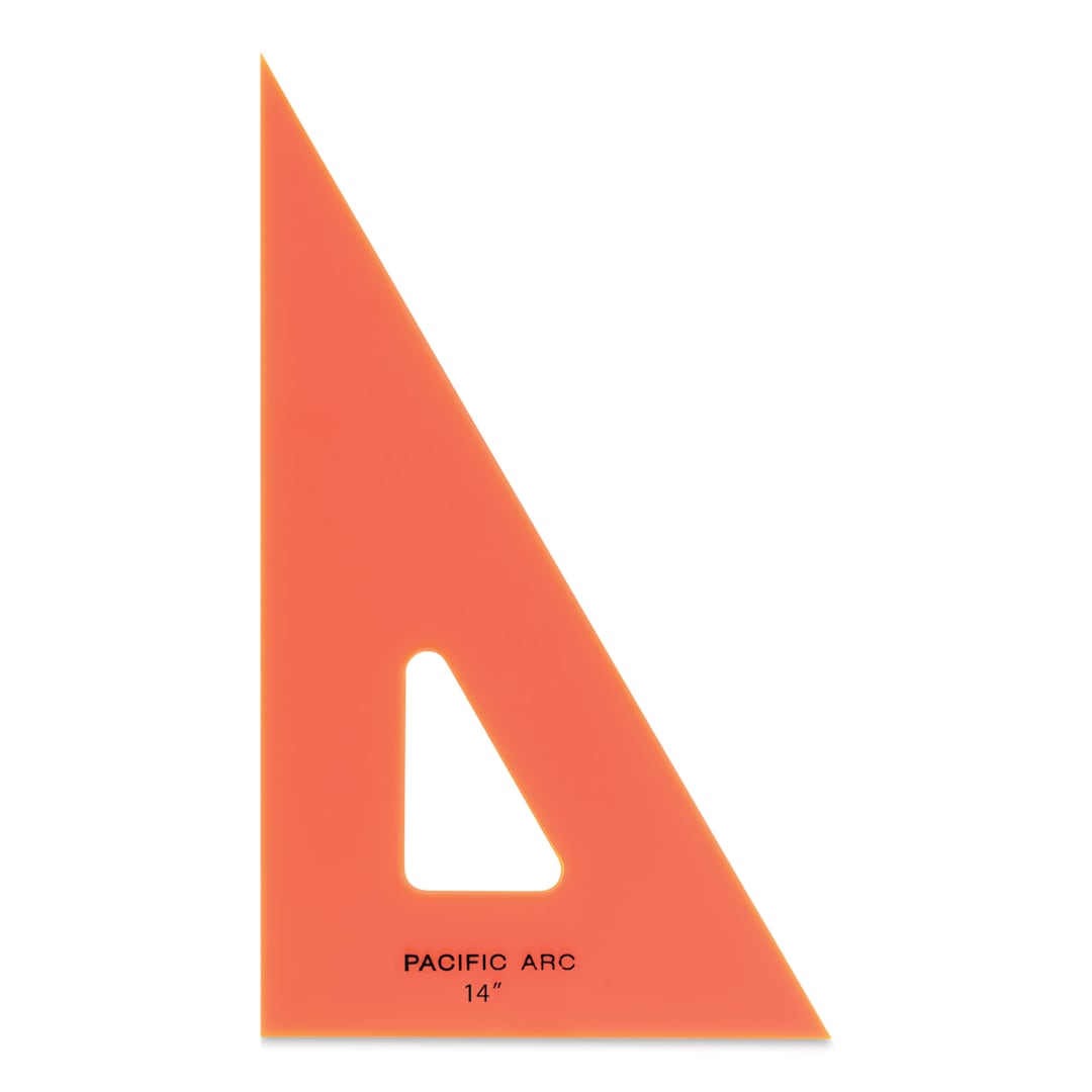 Open in modal - Pacific Arc Professional Fluorescent Triangle - 14", 30-60 Degree