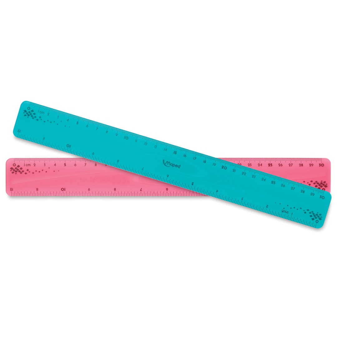 Open in modal - Maped Twist 'N Flex Essentials Ruler (sold individually, color may vary)