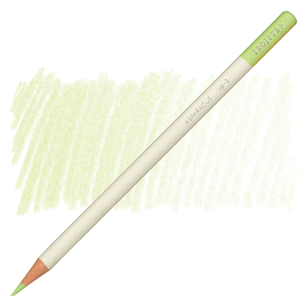 Open in modal - Irojiten Color Pencil - Asparagus pencil and swatch