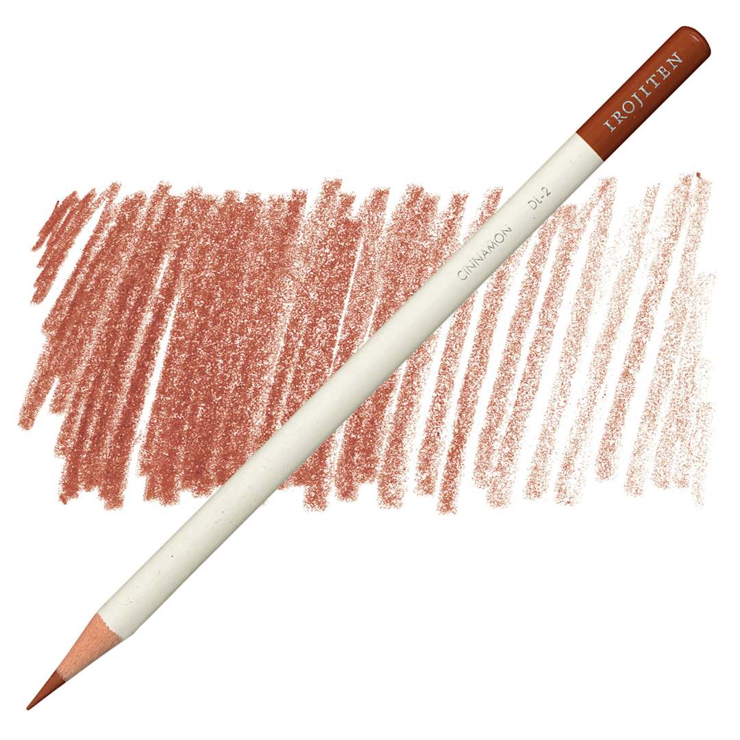 Open in modal - Irojiten Color Pencil - Cinnamon pencil and swatch