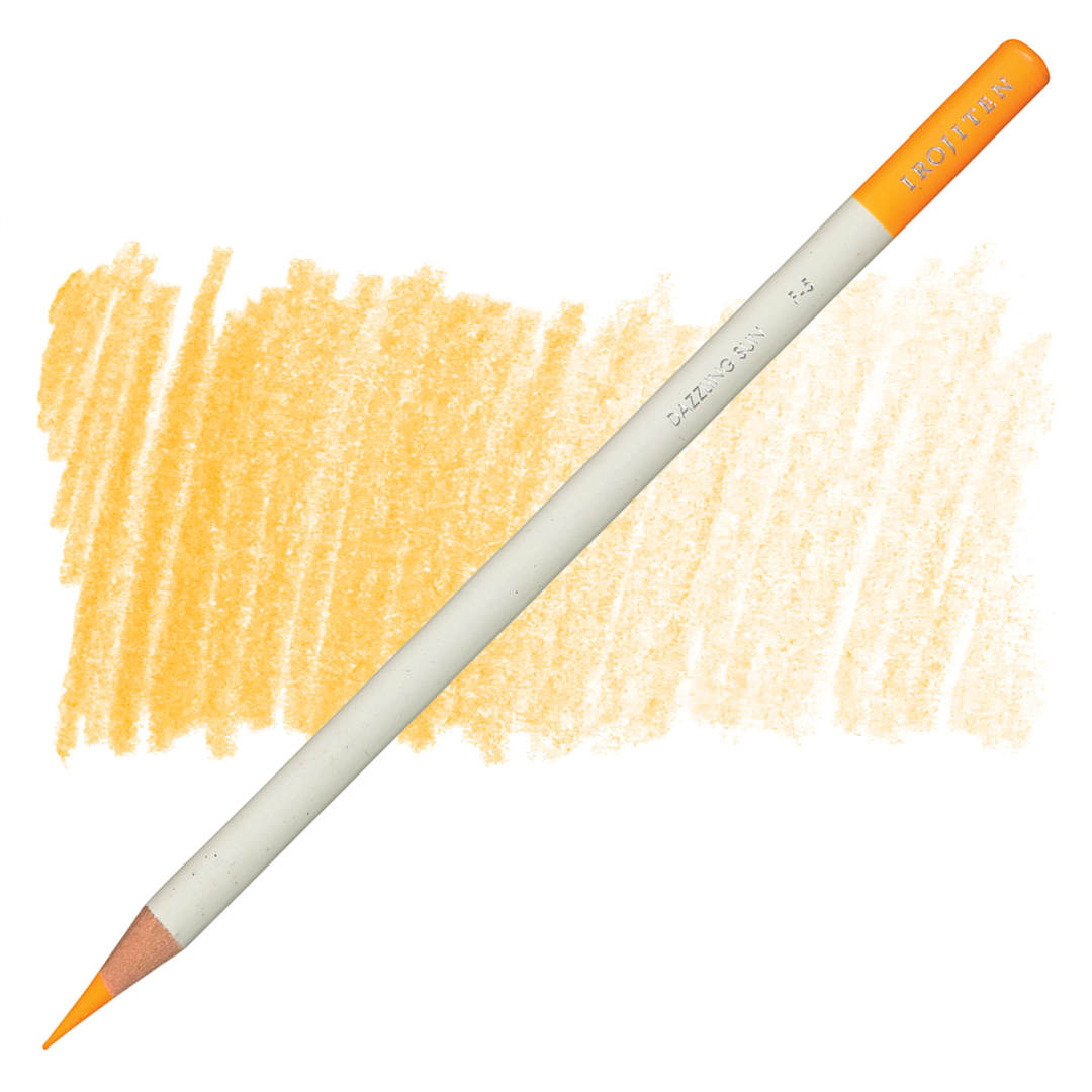 Open in modal - Irojiten Color Pencil - Dazzling Sun pencil and swatch