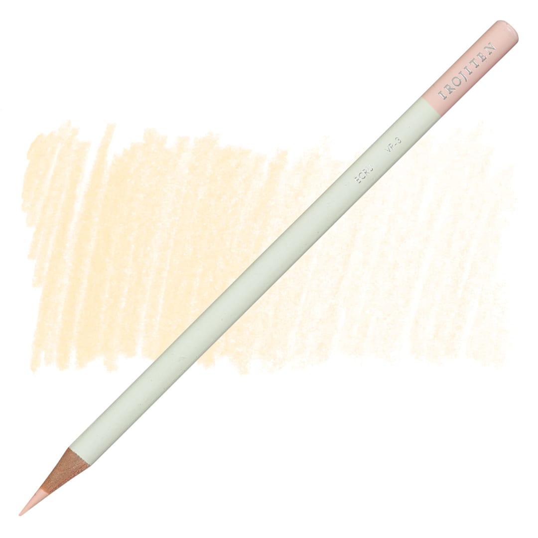 Open in modal - Irojiten Color Pencil - Ecru pencil and swatch