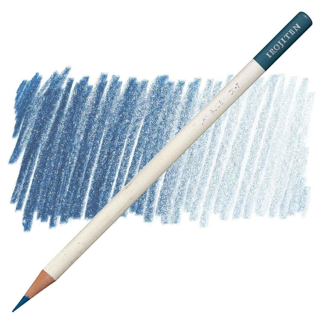 Open in modal - Irojiten Color Pencil - Jay Blue pencil and swatch